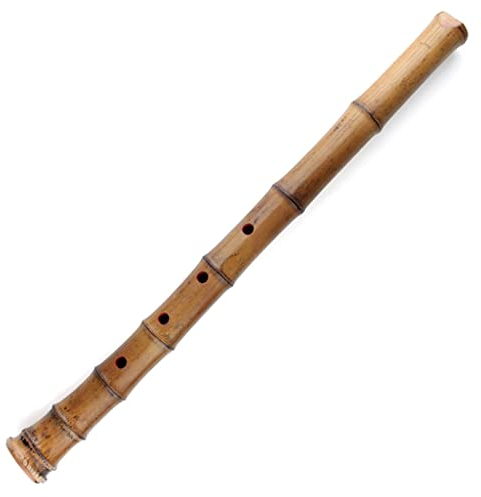 Flöte Holzflöte Shakuhachi 5 Löcher Musikinstrumente aus Holz Vertikale Bambusflöte mit Wurzelholzblasinstrument Anfängerflöte Anfängerflöte