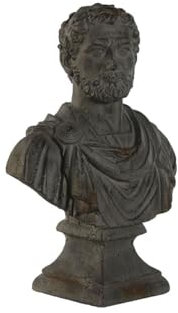 Home ESPRIT Figura Decorativa Gris Busto 36 x 16 x 46 cm