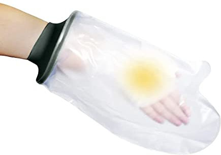 Bordhap Waterproof Cast Cover Adult Hands Cover for Shower Bath Wound Protector for Burnt Hands Fingers Wrists