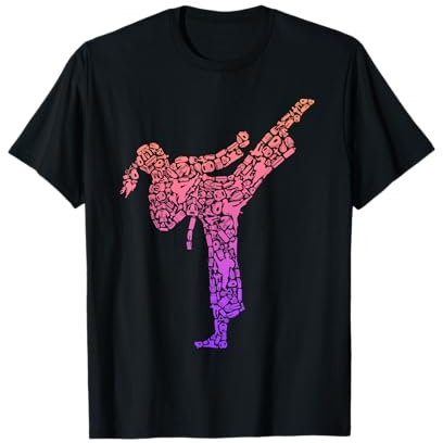Taekwondoin Korean Martial Arts Women Girls Taekwondo Girl T-Shirt
