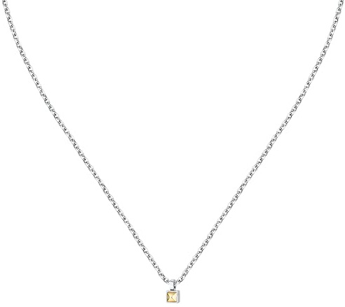 Morellato Herrhalsband i stål 18K gult guld kollektion SATM26, Legerat stål