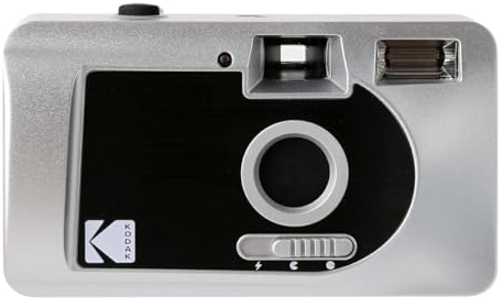 KODAK Motorized S88 Film Camera Black, Silver/Black
