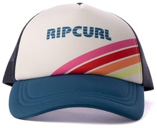 RIP CURL Cappellino Trucker Donna, Cappello da Baseball Leggero e Traspirante in Mesh con Snapback Regolabile e Visiera Curvata per la Protezione Solare