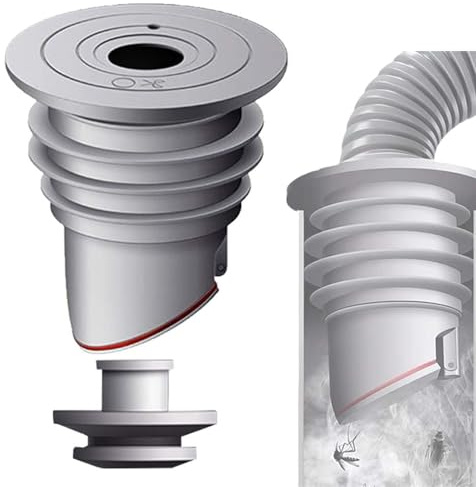 Anillo de Manguera de desagüe de Silicona para Lavadora | Tapón de Drenaje de Suelo antiolor para tuberías de alcantarillado | Sello de Drenaje de arandela para baño para purificador de Agua