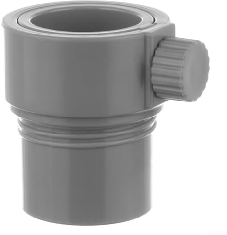 Supporto stabilizzatore per ombrellone da piscina, sistema di supporto anti-inclinazione per pali da 3,8 e 3,35 cm, kit di montaggio (grigio)