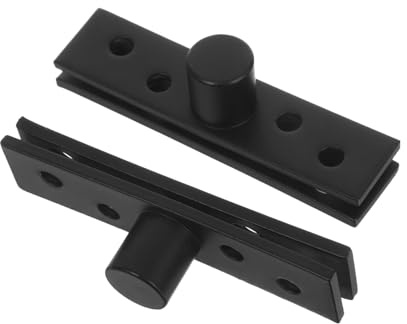 HOMSFOU Pivotante De 2 Piezas Giratoria Plegable Oculta De Ventana Oculta Herraje De Puerta Pivotante Con Eje Central