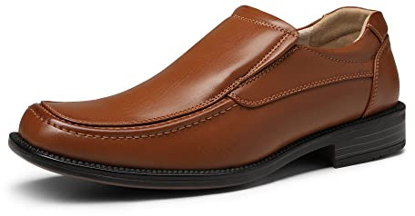 Bruno Marc Men's Loafers Shoes | Square Toe for Formal Office Footwear Daily Casual Weekend