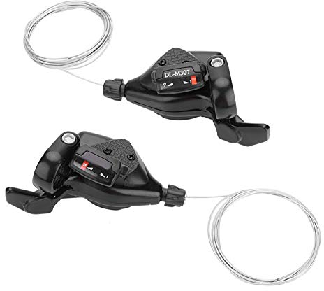 Fahrradschaltung, Fahrradumwerfer Fahrrad-Geschwindigkeitsschalthebel 3X7/8/9 Geschwindigkeit Schnelle Installation und Demontage(3 * 8 Geschwindigkeit) Fahrt