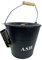 Yoicn Lth Coal FIRE ASH Bucket with LID - 12L