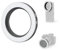 SMALLRIG Vibe P30 Lampe vidéo LED Annulaire 67 mm, Compacte et Bicolore, CRI ≥ 90, Compatible avec Les Supports/Etuis/Objectifs de téléphone 67 mm - 4873