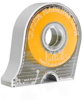 Tamiya 87032 - Cinta Adhesiva de Enmascarar 18 mm Con Portarollo