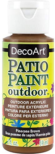 Deco Art Outdoor Acylic Paint, Acrylic, Pinecone Brown, 59 ml