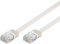 Flachkabel 10m weiß, Ethernet LAN Patchkabel Gigabit Netzwerkkabel Patch Kabel weiß flachband Kabel flach band (RJ45, Cat 6) 2xRJ45 Stecker ideal für Switch, DSL Verbindungen, Patchfelder, Patchpanel, Router, Modem, WLAN und andere Geräte mit RJ45 Anschluß, CAT Kabel KAT Kabel CAT6 ISDN Kabel flach Kabel