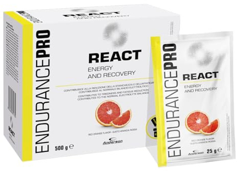 ANDERSON REACT 20 BUSTE DA 25 GR Arancia Rossa