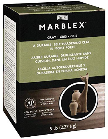AMACO Marblex™ Self-Hardening Clay, 5 lbs.
