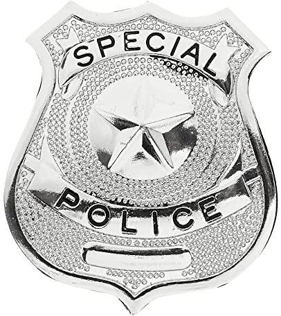 W WIDMANN MILANO Party Fashion Versace METAL SPECIAL POLICE BADGE - FANCY DRESS (disfraz)