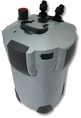 SunSun HW-403B Aquarium Außenfilter 1400 L/h 3 Stufen mit 9 W UV-Lampe, Filtermedien