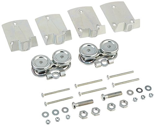 National Hardware Stanley N183-905 Rail Hanger, 225 Lb, Steel/Delrin Bearings