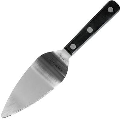 Lamson 4 Pie & Cake Server, Wave Edge with Noir Ultra Durable handle