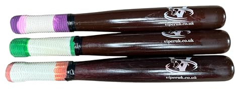 VIPER 1 Heavy Rounders Bat - Wooden Rounders Bat - Heavy