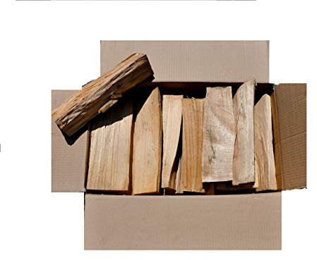 BlackSellig® Kaminholz Hainbuche 30-33 cm – Trocken & ofenfertig – Premium Brennholz aus Europa für Kamin, Ofen & Smoker (Hainbuche 90kg)