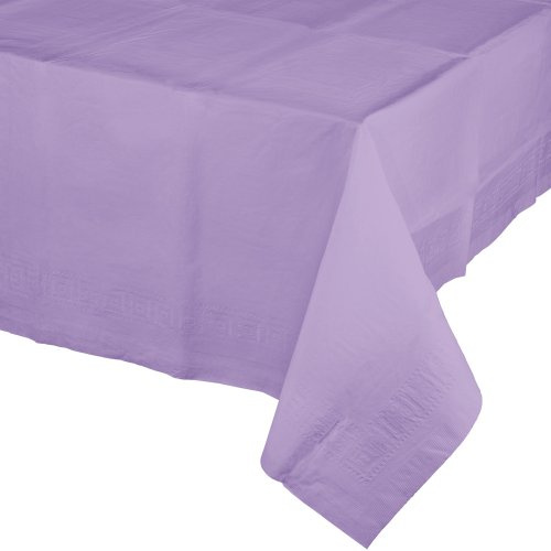 Creative Converting Tablecover Tableware items, 54 x 108, Lavender