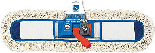 La Briantina Scopa Lavapavimenti in Cotone, con Frange Catturapolvere, Larghezza 80 cm