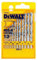 DeWalt DT5922-QZ High Speed Steel-G Metal Drill Bit Set DIN 338 13 Piece in Plastic Casing