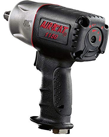 AirCat Pneumatic Tools 1150 1/2-Inch Composite Impact Wrench : Compact & Low Weight Power Tool : Impact Tool for Automotive Repairs & Maintenance