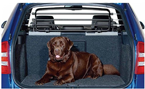 Kleinmetall Roadmaster Deluxe geeignet für Land Rover Freelander + Discovery Sport + Vogue Hundegitter/Trenngitter mit Schnell-Spanner System