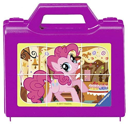 Ravensburger Puzzle My Little Pony - Würfelpuzzle, Spielzeug, Kinder, Mädchen, Box, 6 Teile