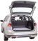 Trixie 1321 Autobett, 95 × 75 cm, schwarz/grau