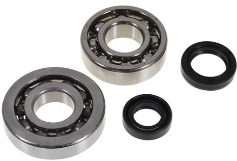 Kurbelwellenlager Set C4 kompatibel mit Peugeot Jetforce, Ludix, Speedfight 3 50 E2 Elektr. Ölpumpe
