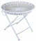 Teetisch altweiss Beistelltisch Shabby Chic Metalltisch Gartentisch aja042 Palazzo Exklusiv