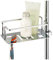 AVENARIUS Schwammkorb 230x75x110 mm; für Brausestange, Serie Körbe