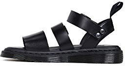 Dr. Martens Herren Gryphon Brando Black Römersandalen, Schwarz, 43 EU