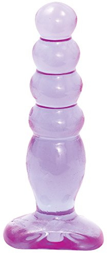 Doc Johnson Crystal Jellies - Anal Delight - 5 Inch - Purple