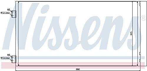 Nissens 940204 Kondensator, Klimaanlage