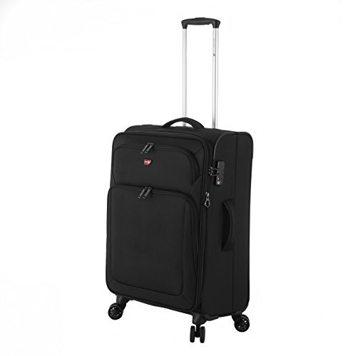 Von Cronshagen Trolley Henrik 68cm, mittelgroßer Koffer mit 85 Liter Volumen, wasserabweisender Stoffkoffer mit 4 Rollen, Reisekoffer für Flugreisen, Bahnreisen und Kreuzfahrten