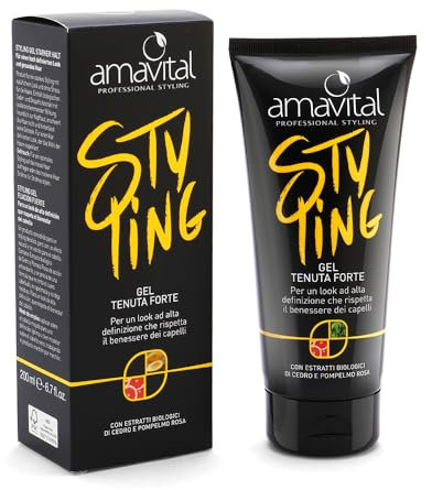 Amavital Gel Capelli Tenuta Forte 200ml - Professional Styling