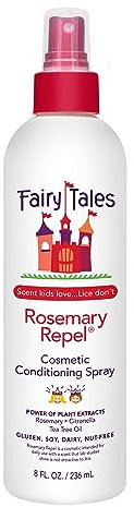 Fairy Tales Rosemary Repel Daily Kid Conditioning Spray- Conditioning Lice Spray for Kids for Lice Prevention, 8 Fl. Oz (Pack of 1)