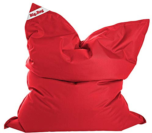 SITTINGPOINT only by Magma Riesensitzsack Brava XXL, ca. 130x170cm Indoor-Sitzsack Made in Germany in Tomate/rot