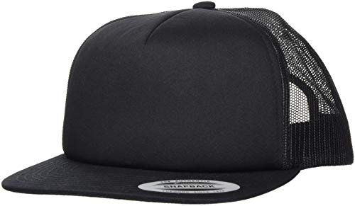Flexfit Retro Trucker Unisex Gorra Negro 60% algodón, 40% poliéster