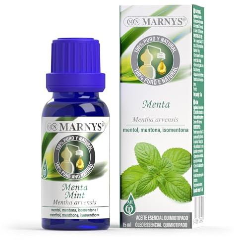 MARNYS Aceite Esencial Menta Arvensis 100% Puro Quimiotipado 15ml