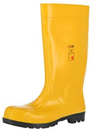 Gummistiefel EUROFORT S5 gelb mit Stahlkappe und Durchtrittschutz