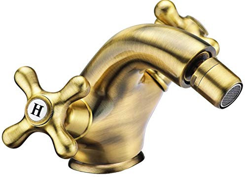 Montserrat Robinet mitigeur pour bidet Série Classic Couleur bronze