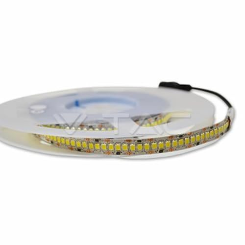 V-TAC - Tira LED - 1200LED SMD2835 - Tira de 5 Metros - Excelente luminosidad - 15000 Lumen- Temperatura de Color 4000K - Clasificación IP20 - Modelo n. VT-2165