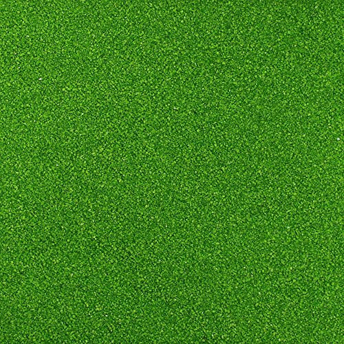 Dekosand Sand Streusand Farbsand ca.0,1-0,5mm 1kg, Farbe:grün