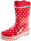 Playshoes Stivali di Gomma Unisex - Bambini e ragazzi, Rosso (Punti Rossi), 30/31 EU