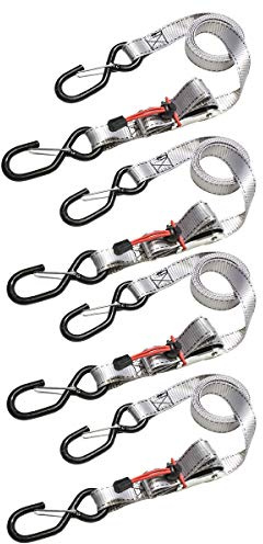 MASTER LOCK 3062EURDAT 4ER PACK SPANNGURTE 1,80M MIT FEDERKLEMME und 2 STCK.SHAKEN